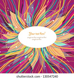 Vector abstract background