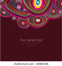 Vector abstract background
