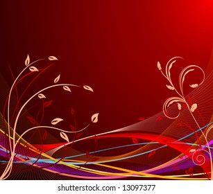 Vector abstract background