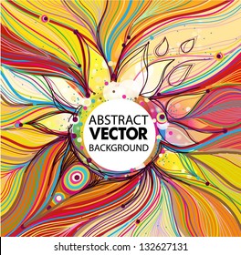 Vector abstract background