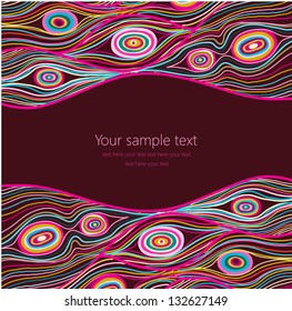 Vector abstract background