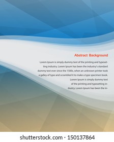 Vector abstract background