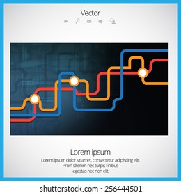 Vector abstract background