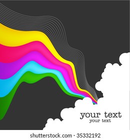 Vector abstract background.