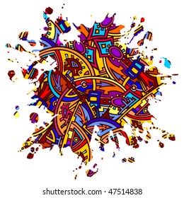 Vector abstract background