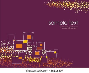Vector abstract background