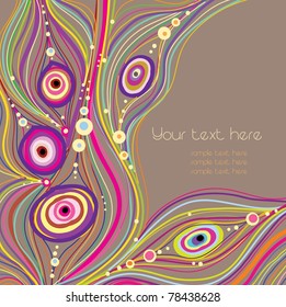 Vector abstract background