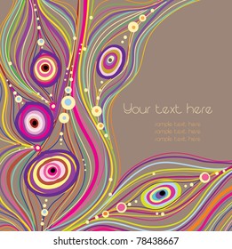 Vector abstract background