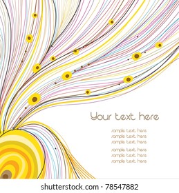 Vector abstract background