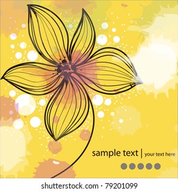 Vector abstract background