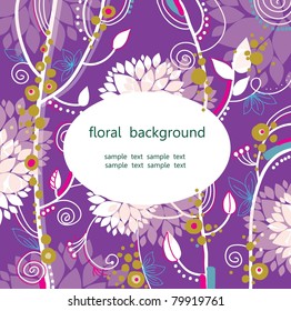 Vector abstract background