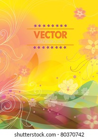 Vector abstract background