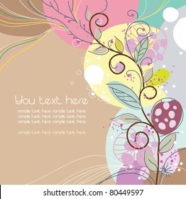 Vector abstract background