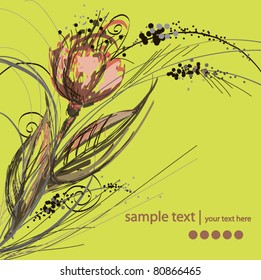 Vector abstract background