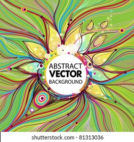 Vector abstract background