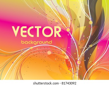 Vector abstract background