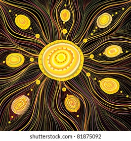 Vector abstract background