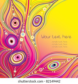 Vector abstract background