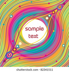 Vector abstract background