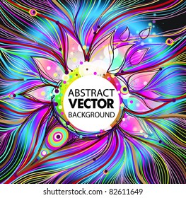 Vector abstract background