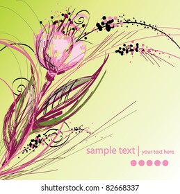 Vector abstract background