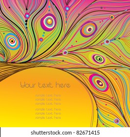 Vector abstract background