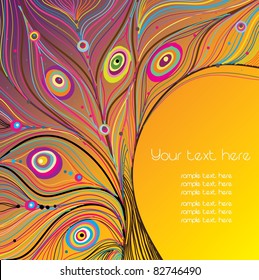 Vector abstract background