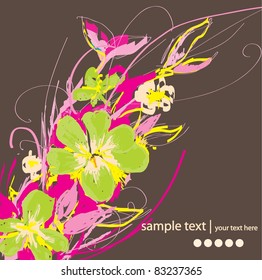 Vector abstract background