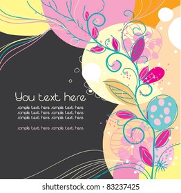 Vector abstract background