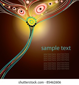 Vector abstract background