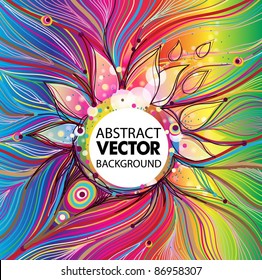 Vector abstract background