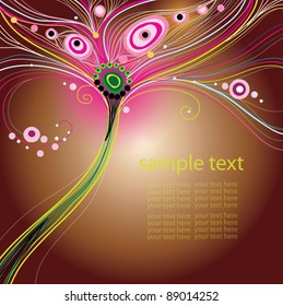 Vector abstract background