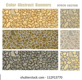 Vector abstract background based on natural stone