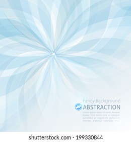 vector abstract background with beam shapes and space for text