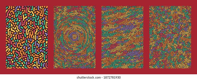 Vector abstract background bio diffusion turing pattern. organic pattern texture