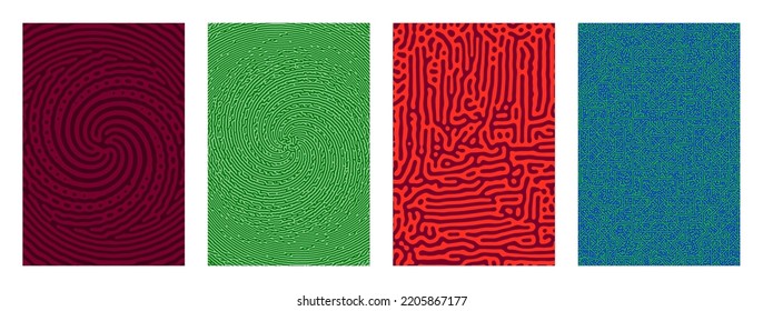 Vector abstract background bio diffusion turing pattern. geometric natural