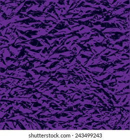 Vector abstract background of blank crumpled paper. Original backdrop for web page design. Illustration of purple grunge texture for vintage poster design. EPS10 vector background.