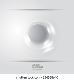 Vector abstract background. blue and card circle