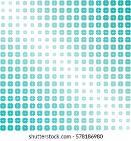 Vector abstract background in blue color. Modern decorative pattern.