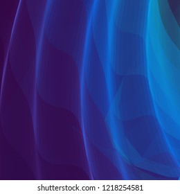 Vector abstract background in blue  hues. Modern creative design.