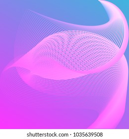 Vector abstract background in blue, purple and pink tones