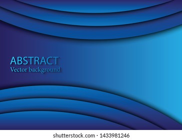 Vector abstract background. Blue shades.