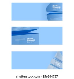 Vector abstract background. Blue space for text.