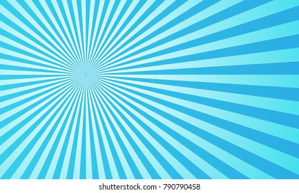 vector abstract background of blue star burst.