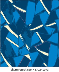 Vector abstract background in blue tones