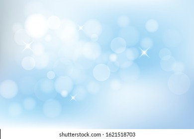 Vector abstract background with blur bokeh glittering and light effect