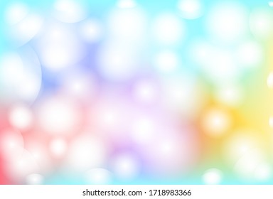 Abstrakter Vektorhintergrund mit unscharfem Bokeh-Lichteffekt. Für Ihr kreatives Projektdesign.