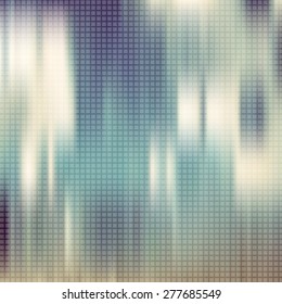 Vector Abstract Background - Blurred with geometrical mesh