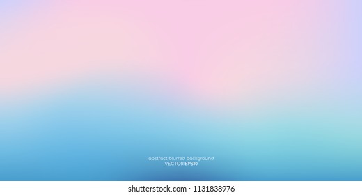 Vector abstract background blurred gradient pastel color palette background