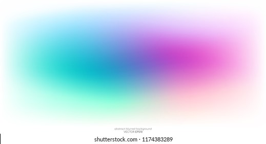 Vector abstract background blurred gradient colorful pastel palette background